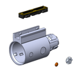 SOLIDWORKS-Premium-2021-SP1.0-Kenobi-2022-exploded-_-2022.-07.-21.-22_09_33.png Free STL file Kenobi Lightsaber (2022 Series)・3D printer model to download