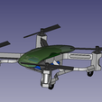 V1.png replacement chassis for mini drone