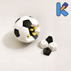 IMG_20200815_212728-01K.jpg Free STL file Soccer K-Pin Puzzle・3D print design to download