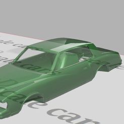 1.jpg STL-Datei 1/10 Maßstab 1978 monte carlo rc Karosserie・3D-druckbares Modell zum Herunterladen