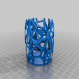 TeeLichtHalterH.png 3D-Voronoi with openScad is possible