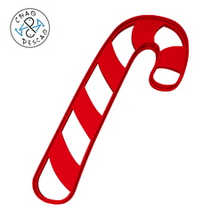 Christmas_Candy.png Candy Cane - Christmas - Cookie Cutter - Fondant - Polymer Clay