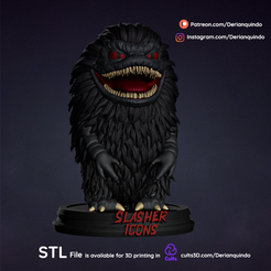 DQ_Critter_v01_02.png Fichier 3D Fan art Critter / Horror・Design pour imprimante 3D à télécharger
