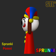 A2.png Sprunki Incredibox Pomni STL 3D Character Fanart
