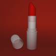 Render1.png 3D Model of Lipstick, 3D Printing