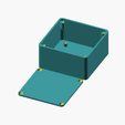 box-v11.png Universal BOX for PCB OpenSCAD parametrizable