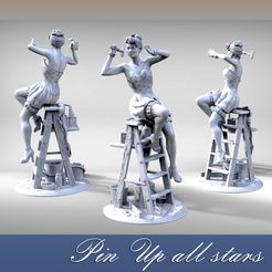 1w.jpg 3D file Pin up all stars・3D printable model to download