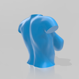 06.png STL file Bust Big tits・3D printing template to download