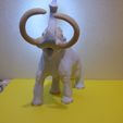 P1080979.jpg Ivory Fantasy Mammoth, Columbian Prehistoric Elephant- paintable model & 2 color print