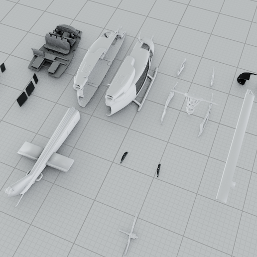 4.png Bell 212 Training  combat utility Helicopter model