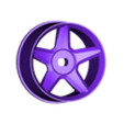 Starry CW22os2.stl Обода JMG Starry 22 мм смещение 2 мм