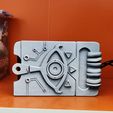new2.jpg STL file Nintendo Switch Dock Decoration: Sheikah Slate from The Legend of Zelda Breath of the Wild 3D Model・3D printer model to download