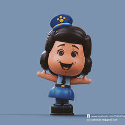 Giggle McDimples_0.png Free STL file Giggle McDimples(Toy Story)・3D printer model to download, PatrickFanart