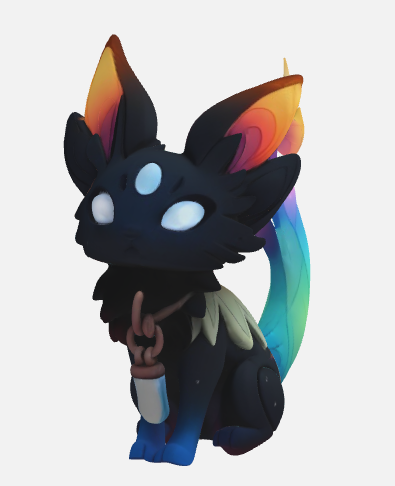 Umbreon-Espeon Pokémon Fusion