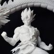 Dragon Ball Goku with the Dragon