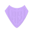Escudo_Boca_Antiguo_-_con_relieve_100_mm_version.stl Armoiries de Boca Juniors 1922-1955