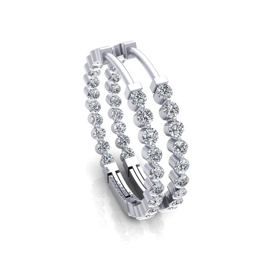 Fancy Earring , Pendent , Solitail Ring And Engagement Ring 3D model