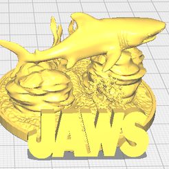 jaws.png great white movie bust