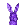 500K Hare head  is cut off from the bottom.stl Hare head