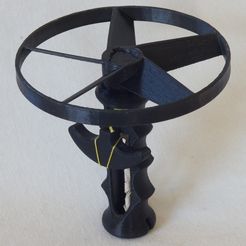 spinner_1_display_large.jpg Free STL file Pull String Helicopter・3D print object to download, Azagal