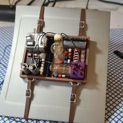20200929_105017.jpg STL file Delorean Back To the Future BTTF 1/8" Delorean box・Model to download and 3D print