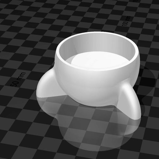 tealight candle stand 3D model