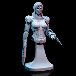 Commander-Shepard-Female004_Camera-3.png Archivo STL Busto de FemShepard・Plan de impresora 3D para descargar, h3LLcreator