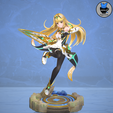 Main_6.png Mythra - Xenoblade 2 Chronicles Game Figurine STL for 3D Printing
