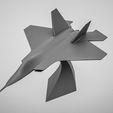 YF22.jpg Minimalist YF-22 - 3D Printable STL Model