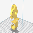 Capture d'écran 2020-07-11 15:32:42.png guide pulley + holding hook for 3D printer
