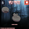 Diapositiva18.png Wild Forest Set 25mm/~1" Set (6 pre-supported base model)