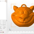JPG5.jpg Download STL file Christmas ball Tiger • 3D printing template, Giordano_Bruno
