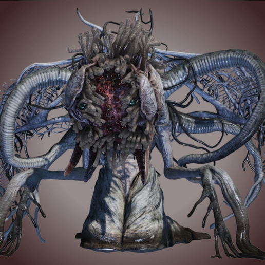 🐙 Ebrietas Daughter of the Cosmos BLOODBORNE・ STL File for 3D