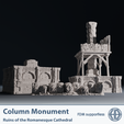 0.png Columna monumental en las ruinas del templo