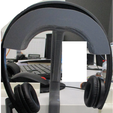 0CE10816-C4B6-494B-9281-DE179D5B36FD.png Headphone Stand with Table Attachment - Can be Fixed to Table
