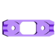 Trick_Laser_Carriage_Barbell_Lock_Bar_V1.stl Kiolia's Double Bowden-Cooled Lightweight Kossel Effector for Trick Laser 3/8" Barbells