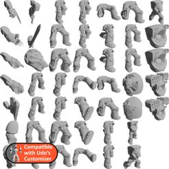 folder.jpg Бесплатный 3D файл Крыло смерти - адаптировано для Customizer・3D-печатная модель для загрузки