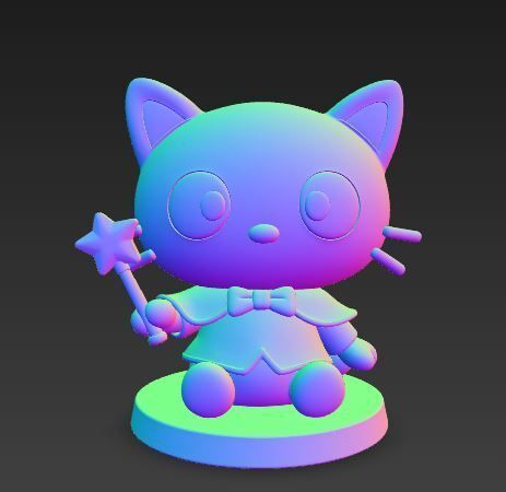 👋 hello kitty chococat・ STL File for 3D printing・Cults