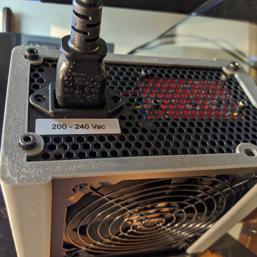 Download free STL file ATX Bench Power Supply • 3D printer model ・ Cults