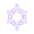 chakra 7.stl chakras for pendant