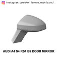 audib9.png AUDI A4 S4 RS4 B9 DOOR MIRROR