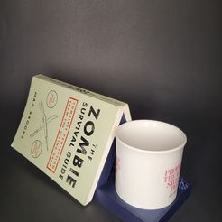 20230426_130629-1.jpg Archivo STL Soporte para libros y tazas de café・Plan imprimible en 3D para descargar
