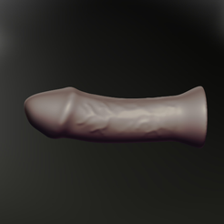 hard-cock-smooth-2.png STL file Thick and Short・3D printing design to download
