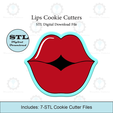 Etsy-Listing-Template-STL.png Lips Cookie Cutters | STL Files