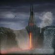 vc1f-1.jpg Free 3D file Vader's Castle Lamp - StarWars・Template to download and 3D print