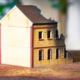 Kickstarter-66.jpg WWII Tabletop Terrain Set 28mm scale (3D Printable Files) - Based on real buildings from Carentan, France