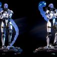 p4.jpg Mass Effect Fanart - Liara TSoni 3d print model Pose 2 3D print model