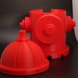 f_IMG_7700.jpg Cool Red Fire Hydrant Google Home Mini Holder Classy Firefighter Gift Nest Mini Stand Police Fireman City Worker 1st 2nd Generation Case