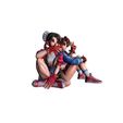 left_front.jpg Two Street Fighter Girls Dynamic Combat Pose Detailed Figurine