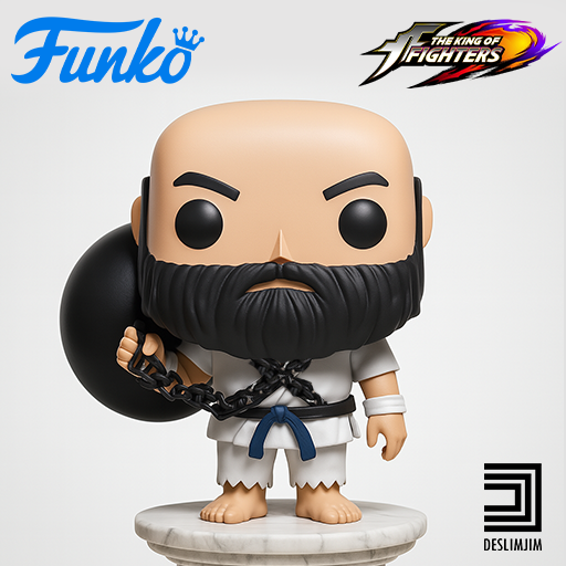 🤴 CHANG 2001 KOF THE KING OF FIGHTERS SNK FUNKO POP・ 3D
